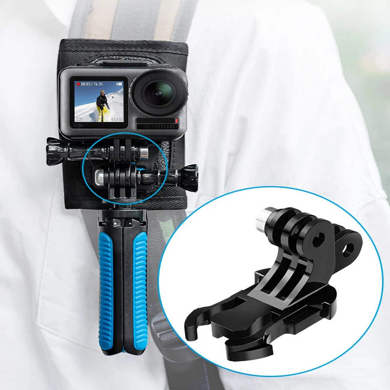 

Dual J-hook Quick Release Base Adapter J-mount Bracket For Gopro Hero 8 Black DJI OSMO ACTION gopro hero 8 black Accessories