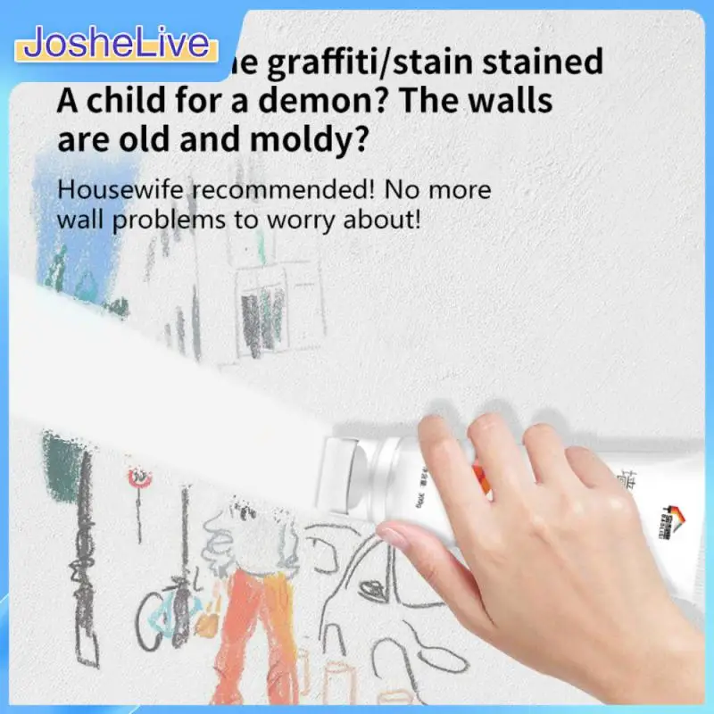 

Quick-drying Patch Good Power Rolling Brush Walls Repair Agent Convenient Use Wall Repair Cream Wall Latex Paint Clean