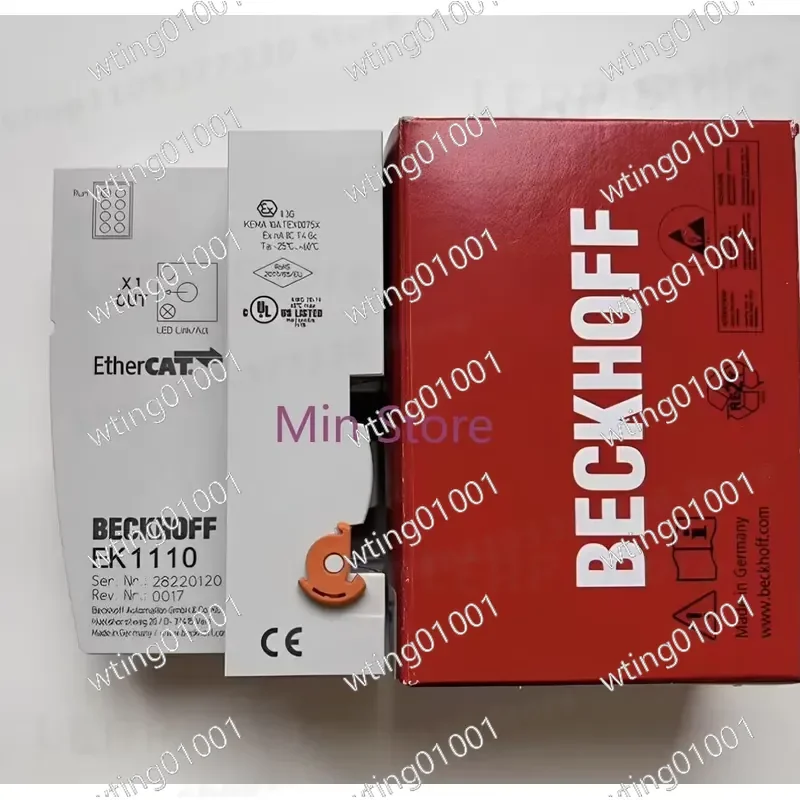 Оригинальный сменный модуль высокого качества для EL1008, EL2008, EL1809, EL2809, EL9410, EK1122, EK1100, KL1408, KL2408, EL1889, EL2889, EK1110 (art.: 3920dc25e60df) - 3920dc25e60df