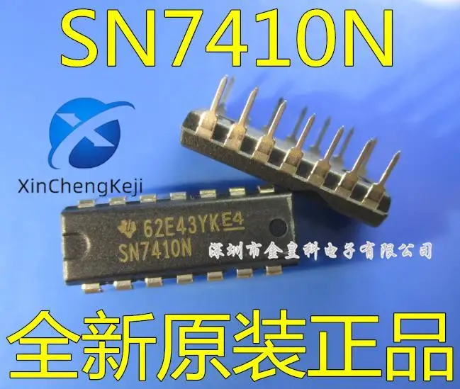 30pcs original new SN7410N 7410N DIP-14 grid/inverter
