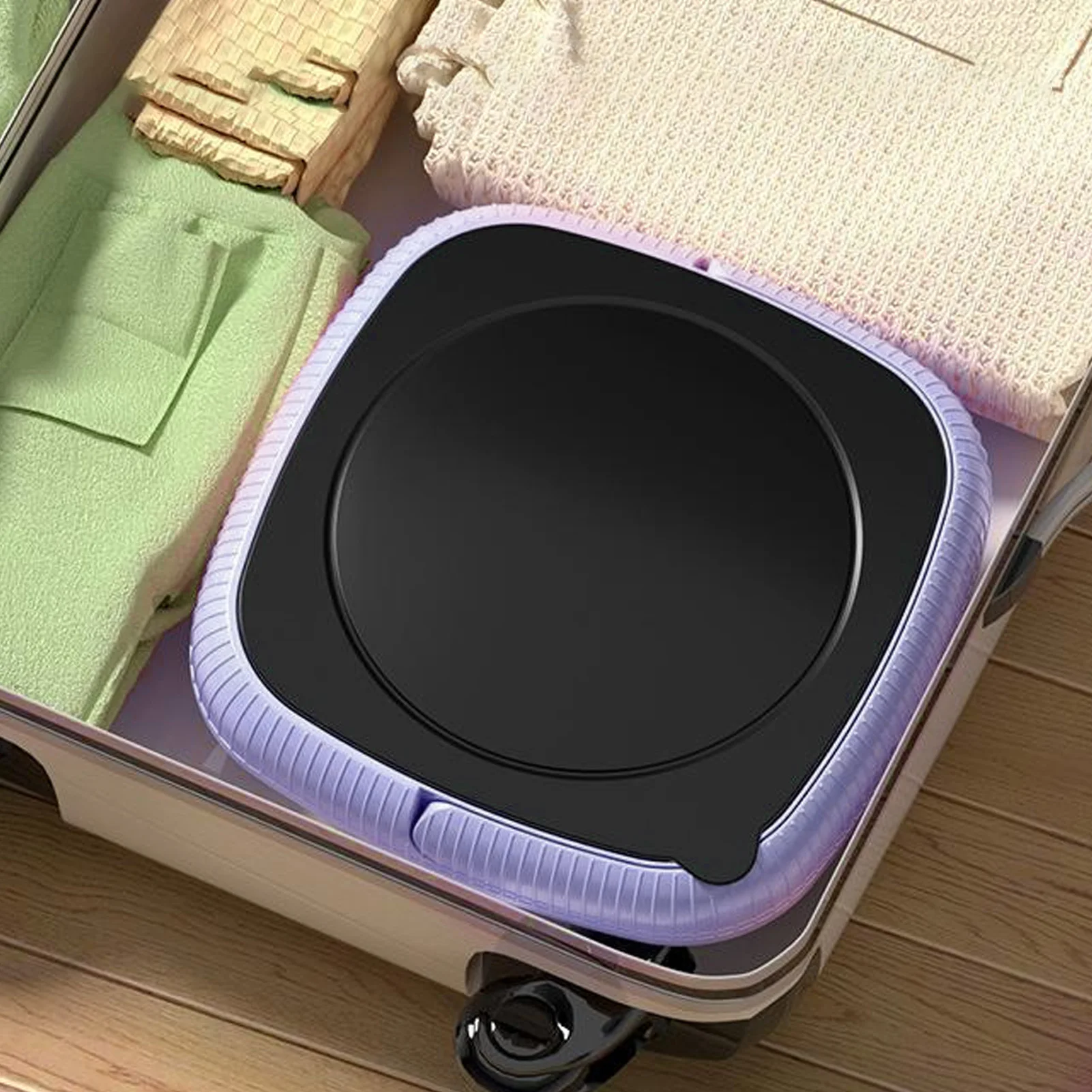 Складная мини-стиральная машина складная стиральная 9 л многофункциональная