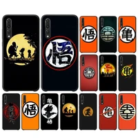 bandai dbz dragon ball logo phone case for huawei p30 40 20 10 8 9 lite pro plus psmart2019