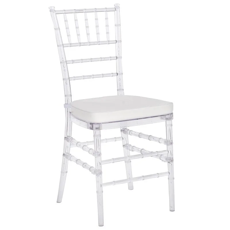 

Wedding Crystal Acrylic Chair Wedding Decoration Wedding Supply 2Pcs/lot Transparent Clean Chairs