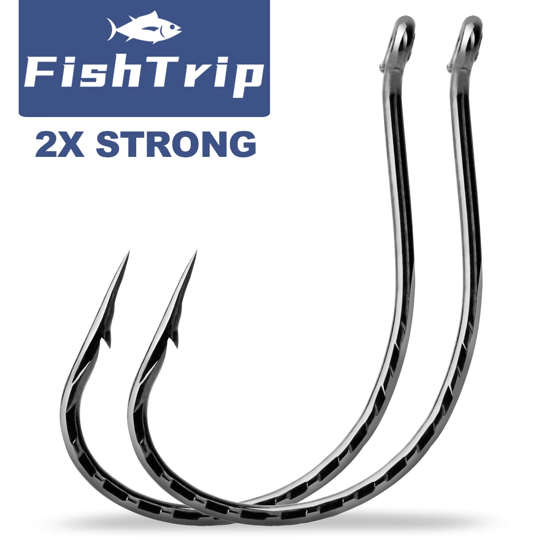 Рыболовный крючок FishTrip улучшенный для ловли червя мягкой рыбалки и окуня