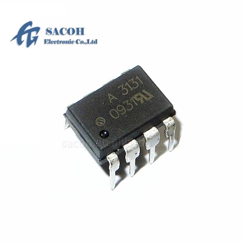 

10PCS/lot New OriginaI HCPL-3131 A3131 3131 HCPL-3131-000E or HCPL-3130 3130 DIP-8 IGBT Gate Drive Optocouplers