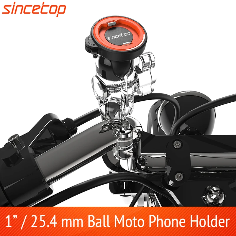 universal 1 inch ball moto quick mount stand motorcycle mobile phone holder bicycle handlebar socket mounting arm clamp bracket free global shipping