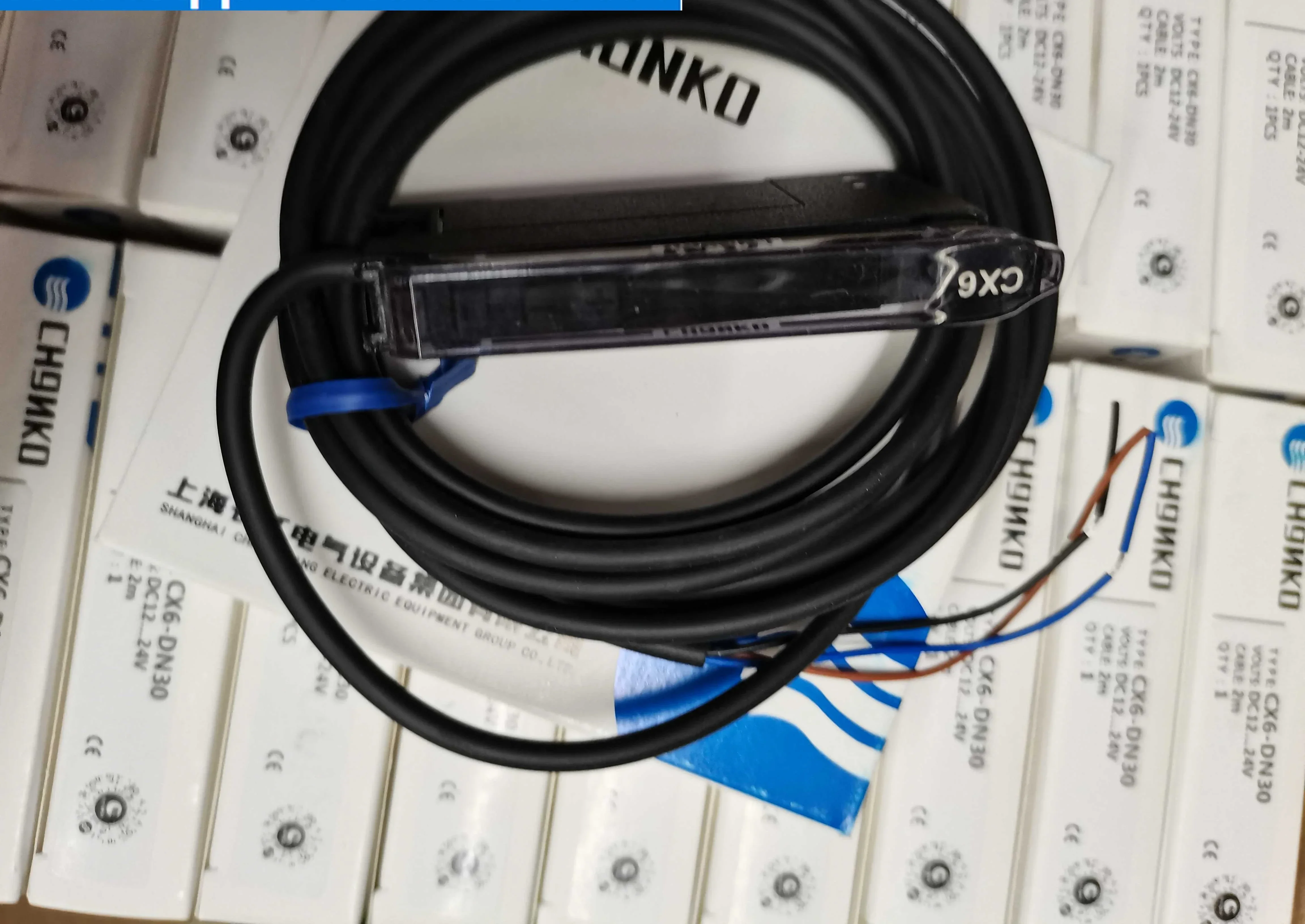 CX6-DN30 CX6DN30 CX6 Цифровой оптоволоконный усилитель CHANKO DC12-24V