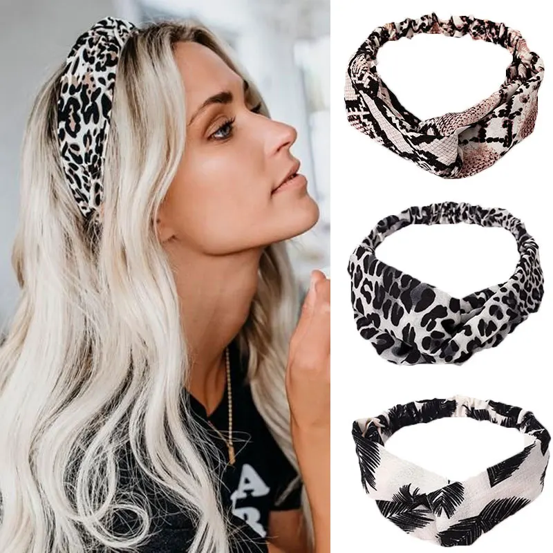 

Summer Hair Bands Soft Cross Turban Hairband Women Hair Accessories Girls Headband Fabric Floral Hair Band Ladies Hoop