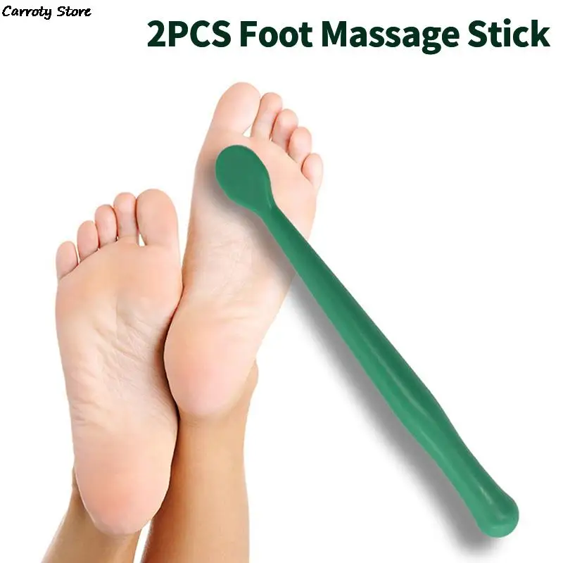 

2 PCS Plastic Foot Spa Physiotherapy Reflexology Acupressure Foot Massage Stick Tool