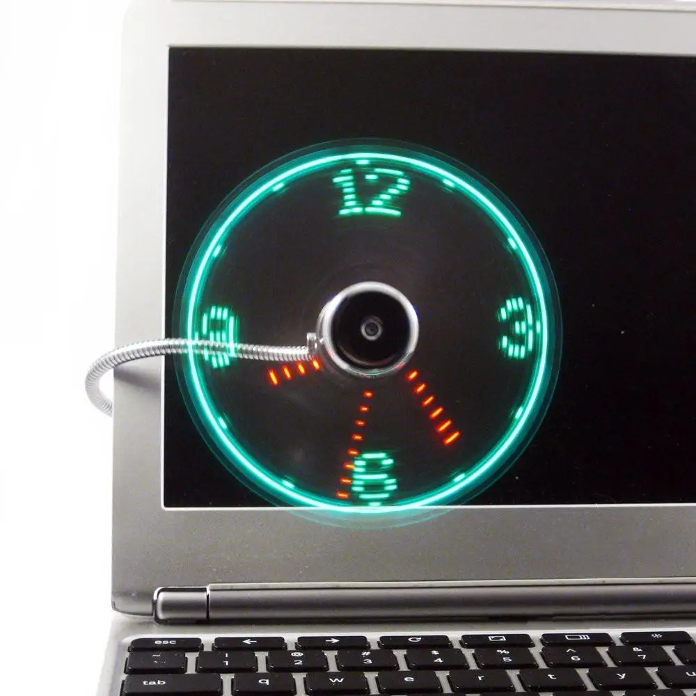 

USB-дисплей с индикатором времени и температуры