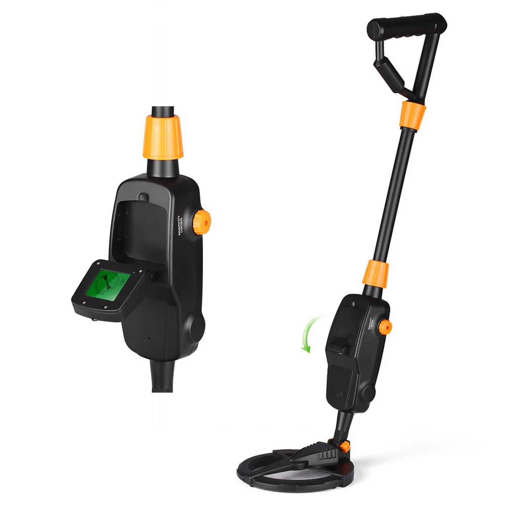 

Metal with Metal Detector Treasure Underground Coil Detecting Metal Hunter Waterproof Finder for Detector Gold Kid Gold Search