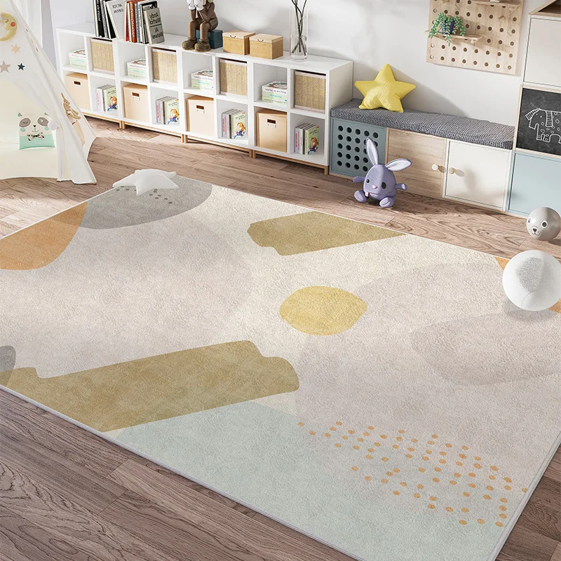 

Мягкий мультяшный ковер для спальни, 100% полиэстер