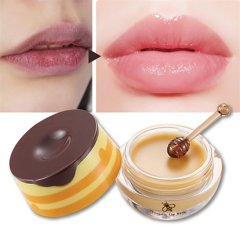 

Lip Balm Honey Moisturizing And Nourishing Lip Mask Lightening Lip Lines Gentle Peeling Cuticle Lip Mask Sleeping Mask Lip Care