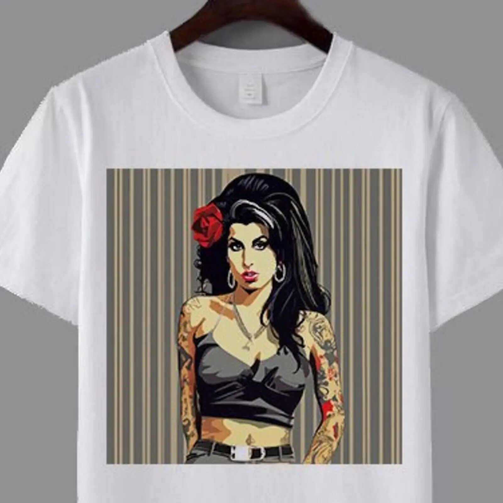 Amy Winehouse Graphic Tee 4 Футболки унисекс и женские дизайнерская футболка graphic