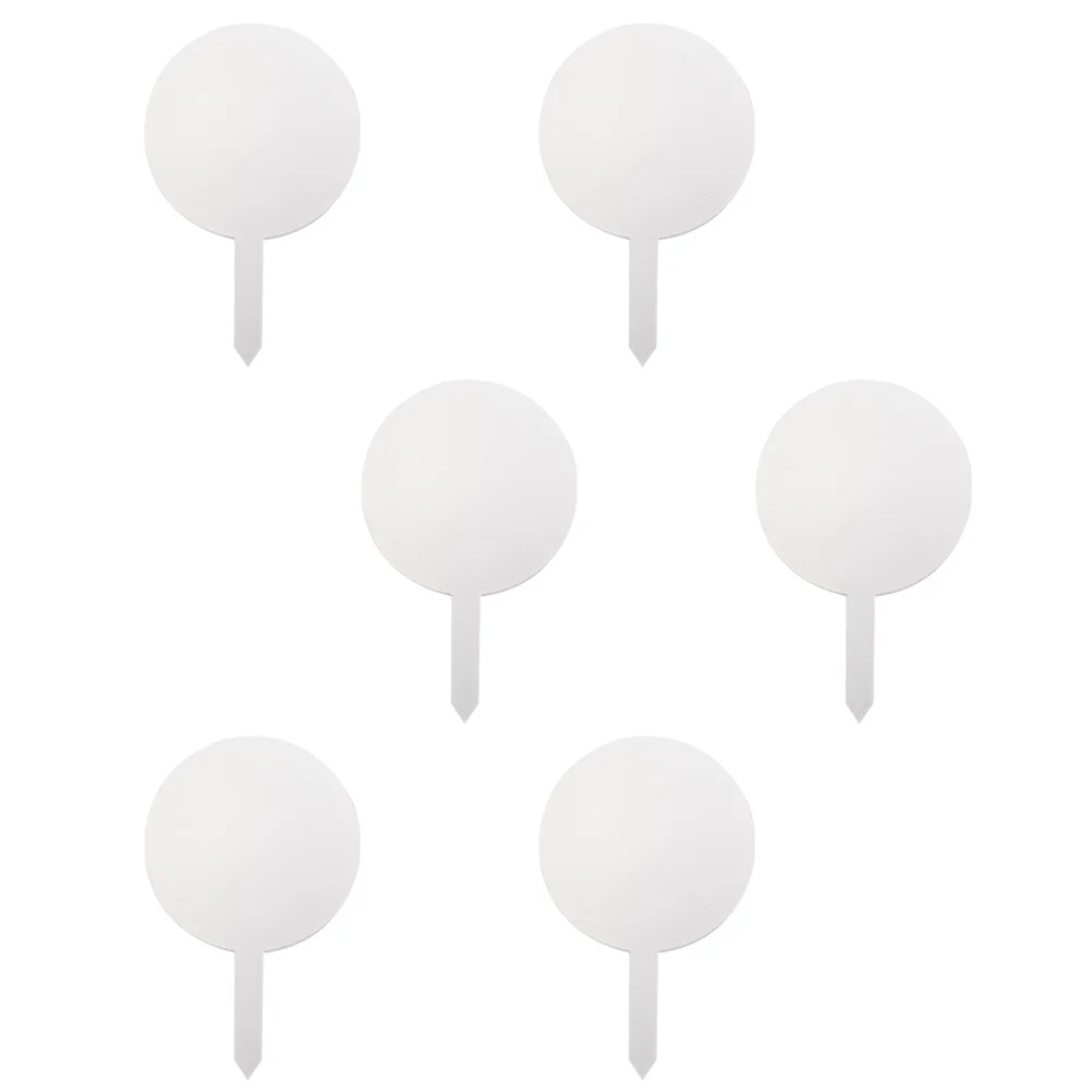 

6 шт., акриловые ярлыки с названием растений