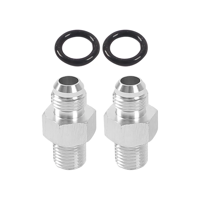 

090E 2 шт. 6AN 4L80E переходник для масляного радиатора трансмиссии Универсальный автомобильный адаптер из алюминиевого сплава