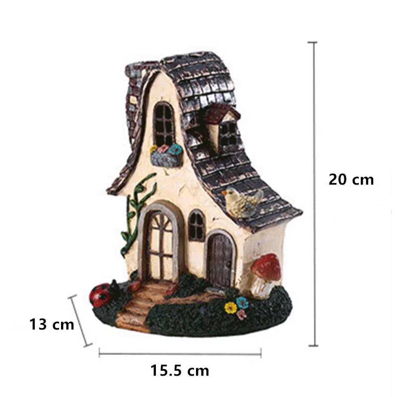 Садовый двор сказочный коттедж украшения для улицы подарок на день рождения