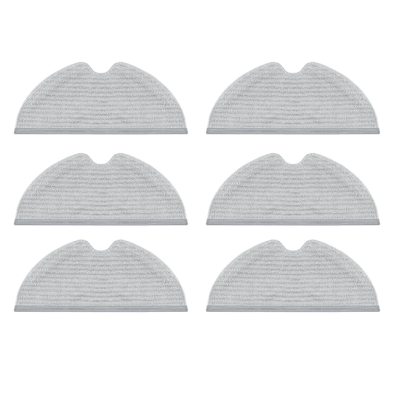 

6Pcs Replacement Mop Cloth For Mijia 1C Dreame F9 Sweeping Mopping Pad Robot Vacuum Cleaner Accessories