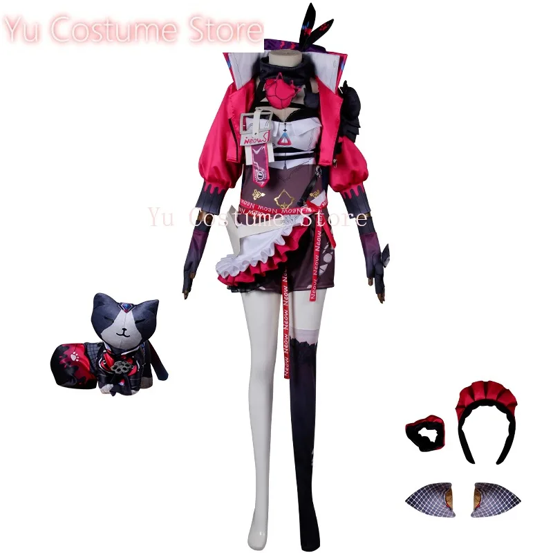 Yu Костюм Honkai Impact 3rd Pardofelis Косплей Cos Game Аниме Вечеринка Униформа Хэллоуин Играть