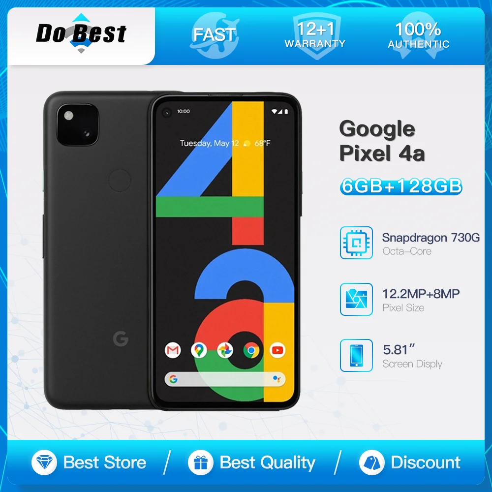 Смартфон Google Pixel 4a 6/128ГБ global б/у