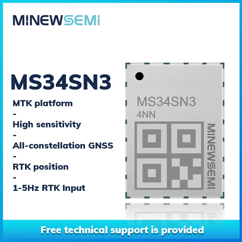 Высокочувствительный GNSS модуль MS34SN3 RTK