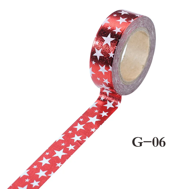 

15mm*10m Gold Stamping Washi Tape Stickers Japanese Korean Stationery Aesthetic Art Cute School Supplies Gift Stationary