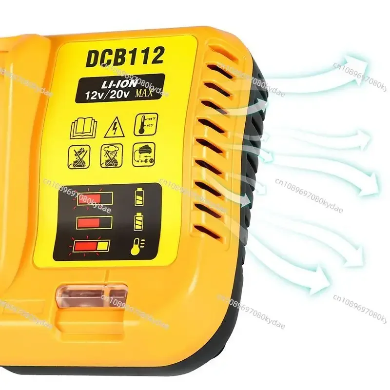 Адаптировано к зарядному устройству DeWALT 10 8 В/18 В/20 В электроинструмент литиевая