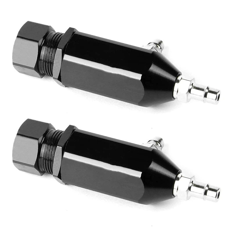 

2X Universal 1-30 PSI Aluminum Manual Closed-Loop Turbo Boost Controller Kit Black