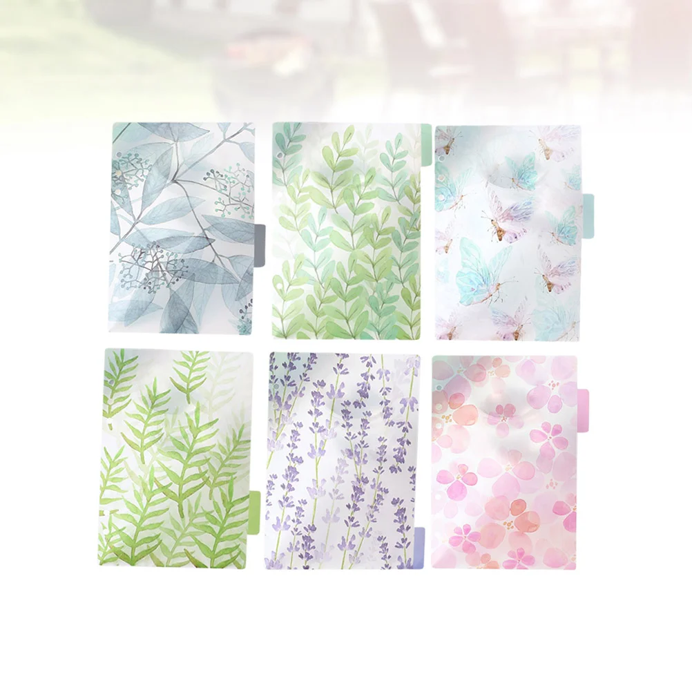 

Budget Planner Binder Dividers Insertable Wallet Accessories Insert Indexes Household A6Cash Envelopes Ring Refill