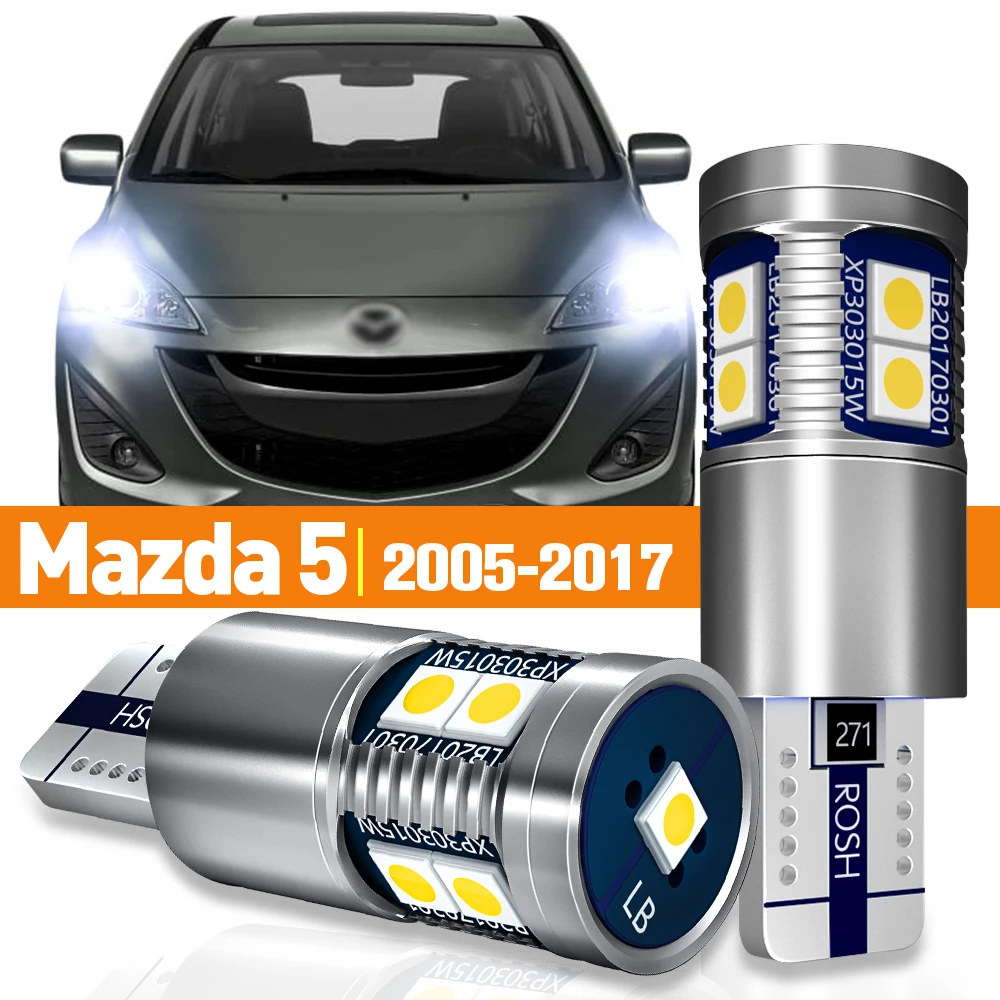 

2pcs LED Parking Clearance Light For Mazda 5 2005-2017 2006 2007 2008 2009 2010 2011 2012 2013 2014 2015 Accessories Canbus Lamp