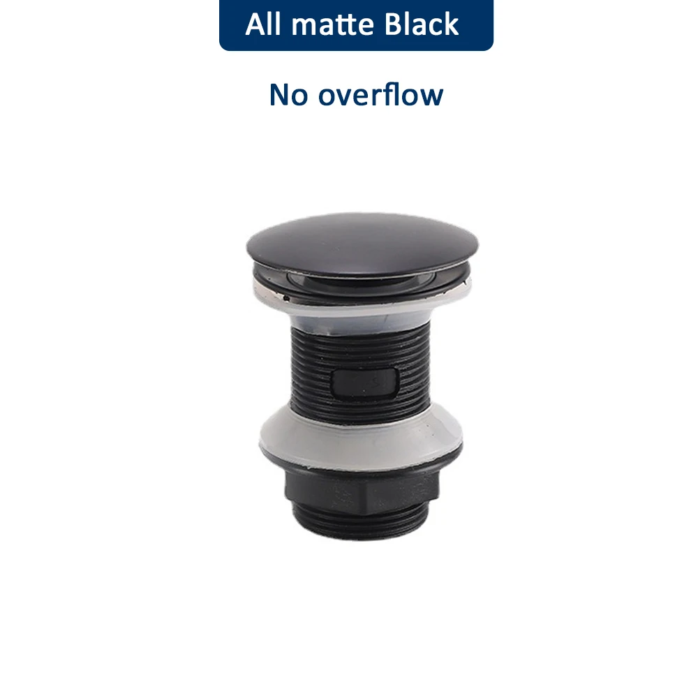 Новый полипропиленовый Слив для раковины, раковины для ванной комнаты, выдвижная раковина с открытым стопором, черная раковина, шланг, аксессуар для обновления трубопровода