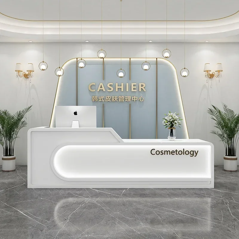 Вечерние столы для ресепшн салона красоты хранения кассового аппарата