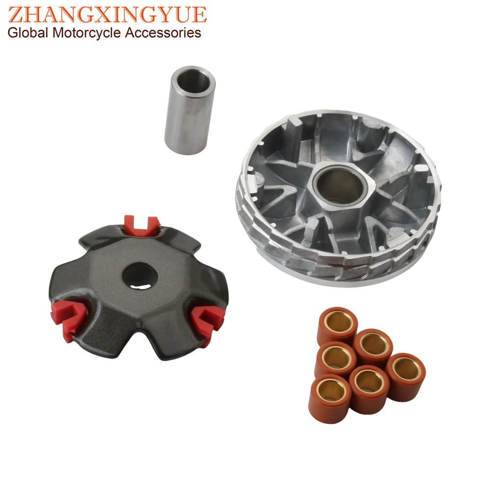 

Комплект вариатора для скутера, гоночный ролик 16x13 мм, 7 г для SYM 50 Fiddle Orbit 1 Symply, 50 куб.см, 4-тактный переменный ток AW05W