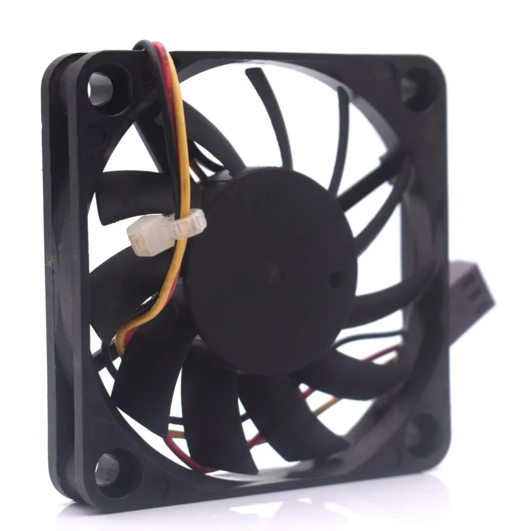 R126010BM DC 12V 0.14A 3-проводной 3-контактный 6010 60x60x10 мм серверный 60 мм квадратный охлаждающий вентилятор