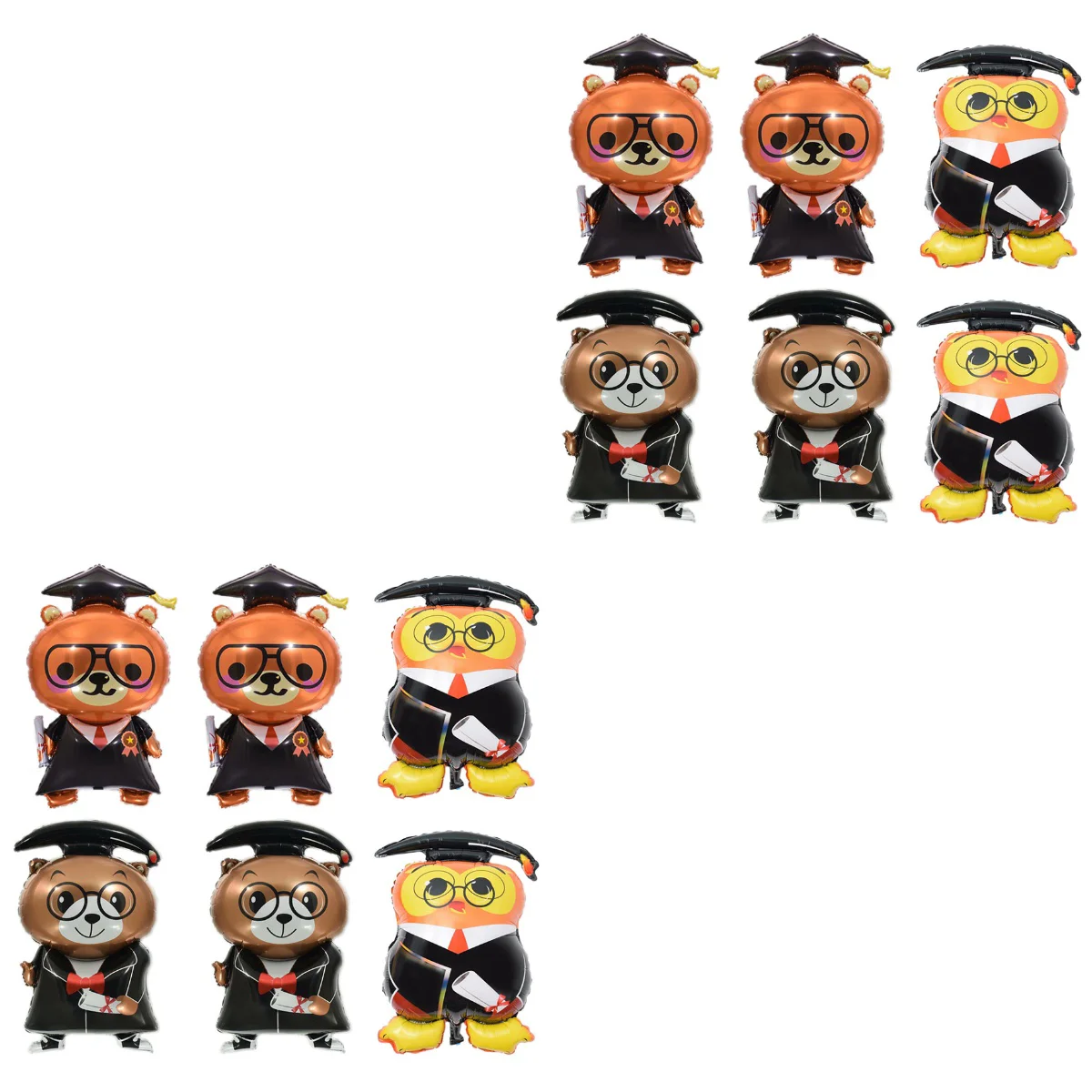 

Balloon Graduation Balloons Party Grad Congratsdecor Latex Decorationskids Decoration Backgroundmylar Congratulations Owl