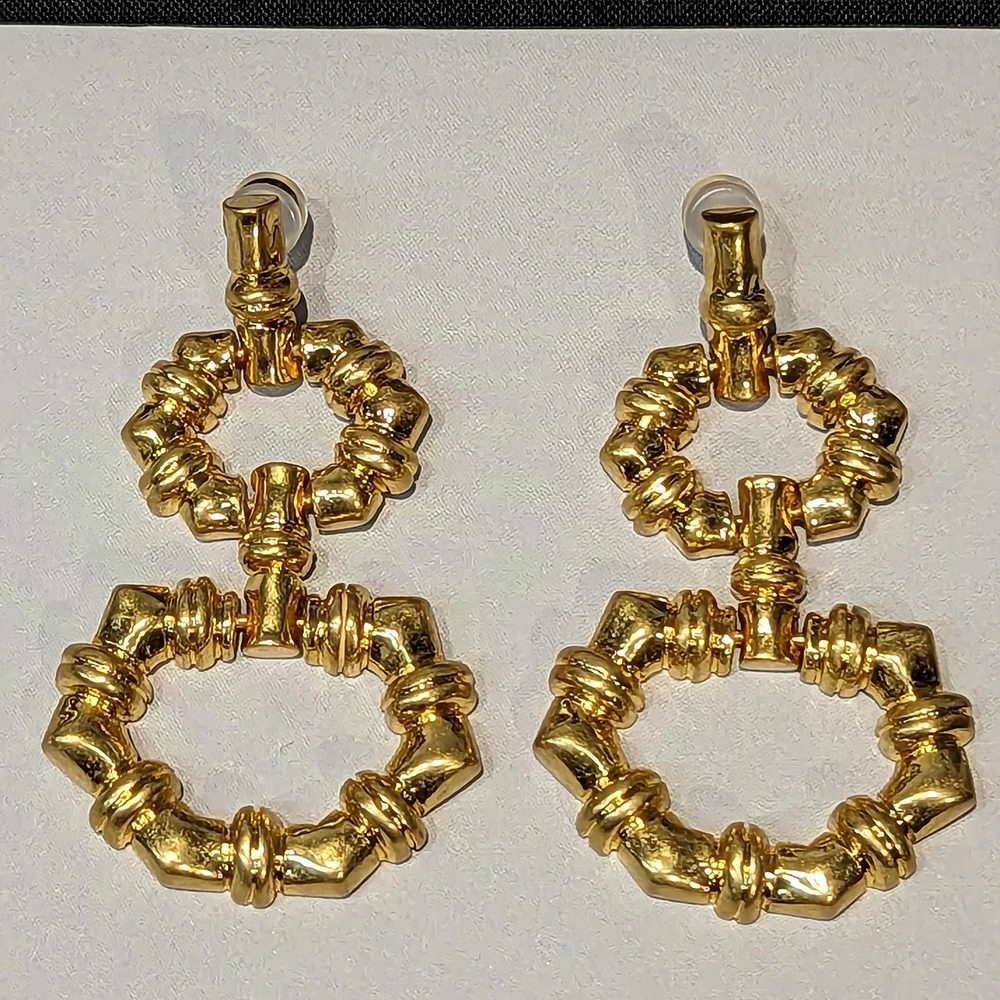 

Серьги из бамбука