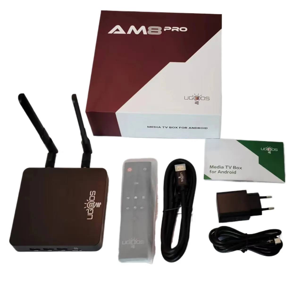 Ugoos AM8 Pro Android 11 Smart TV Box Amlogic S928X-J 8 ГБ 64 WiFi6 BT5.3 1000M AV1 Dolby AM8Pro Set Top Iptv
