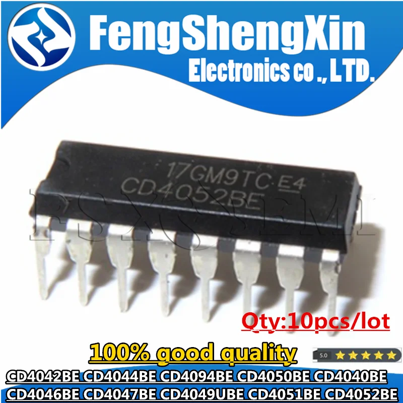

10pcs/lot CD4042BE CD4044BE CD4094BE CD4050BE CD4040BE CD4046BE CD4046BD CD4047BE CD4049UBE CD4051BE CD4052BE DIP