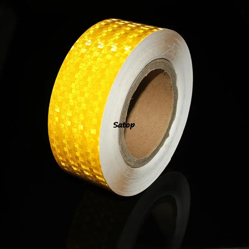 Рисунок 4 - 5 см * 25 м, желтая светоотражающая лента