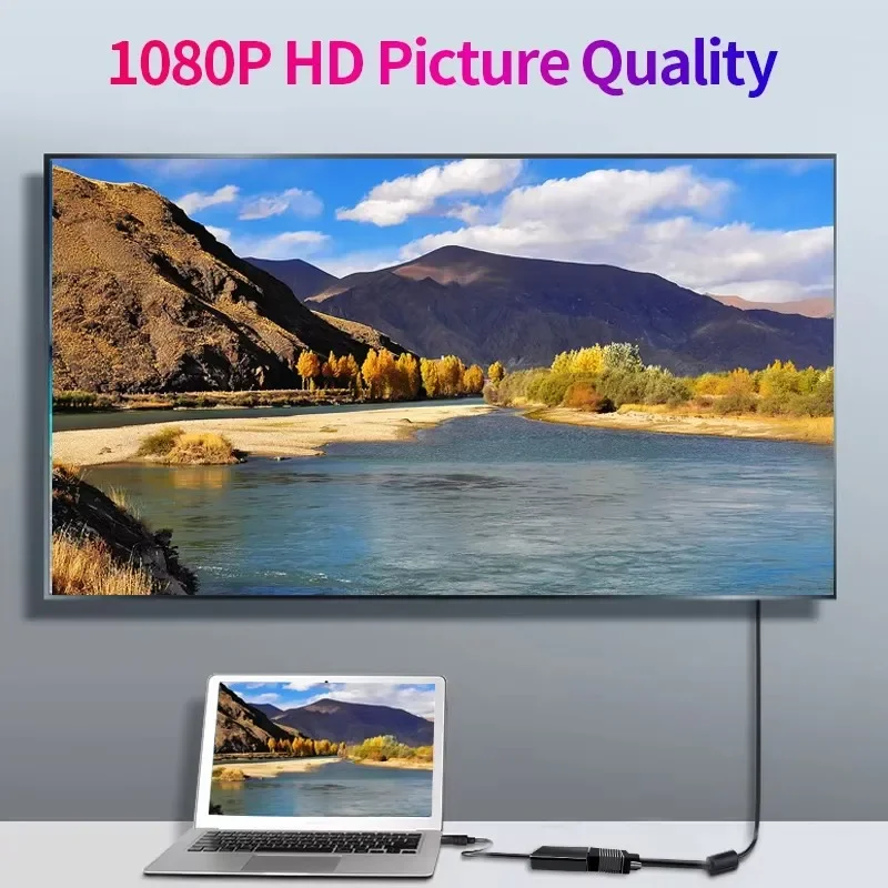Кабель-адаптер DisplayPort Display Port DP к VGA подходит для ноутбука HDVD проектора DTV TV мужской