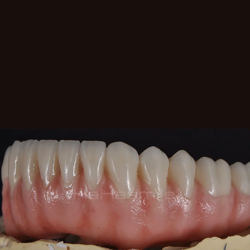 HaHasmile 4D+ B1 100% Tosoh Multilayer Zirconia Block 98mm System Cad Cam Milling Material Dental Restoration Ceramics Material