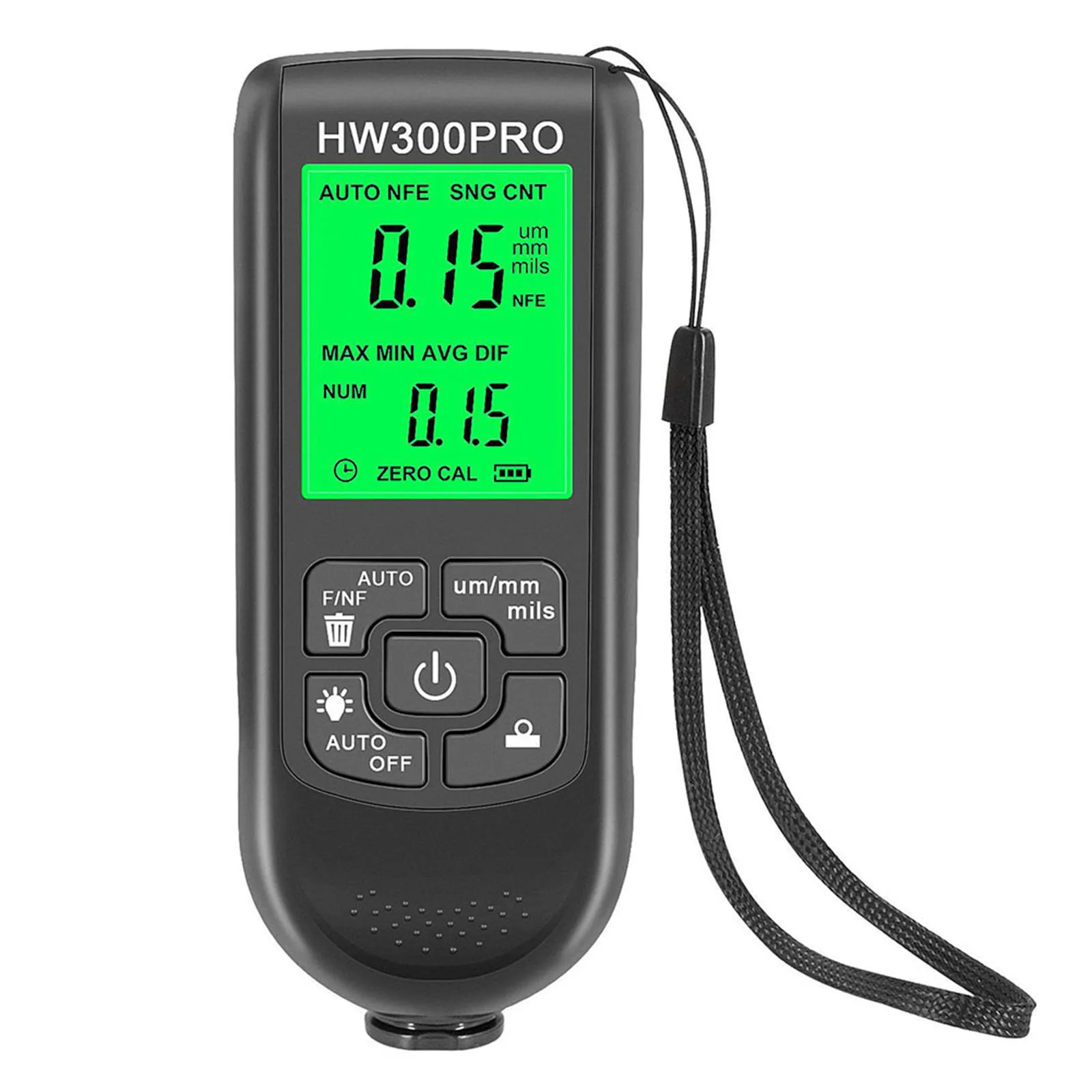 

Paint Gauge, High Resolution Measurement, Three Modes for Flexibility, Perfect for Metal Processing and Goods Inspection