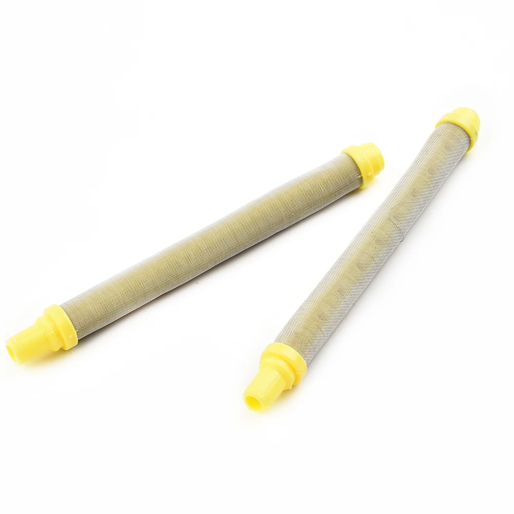 

5pcs 100Mesh Paint Airless Spray Gun Filter 10.5mm YELLOW Insert 304 Stainless Steel Pneumatic Airbrush Power Tools Accessories