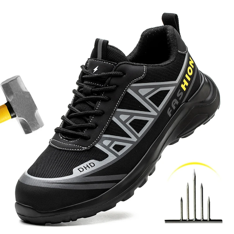 

Work Shoes Sneakers Shoes Work Safety Shoes Boot Indestructible Men Safety Boots Anti-smash Anti-puncture