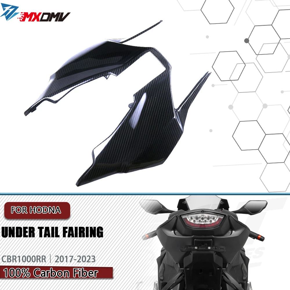 

For HONDA CBR1000RR CBR 1000RR 2017 2018 2019 3K Carbon Fiber Motorcycle Modified Accessories Upper Rear Tail Seat Cowl Fairing