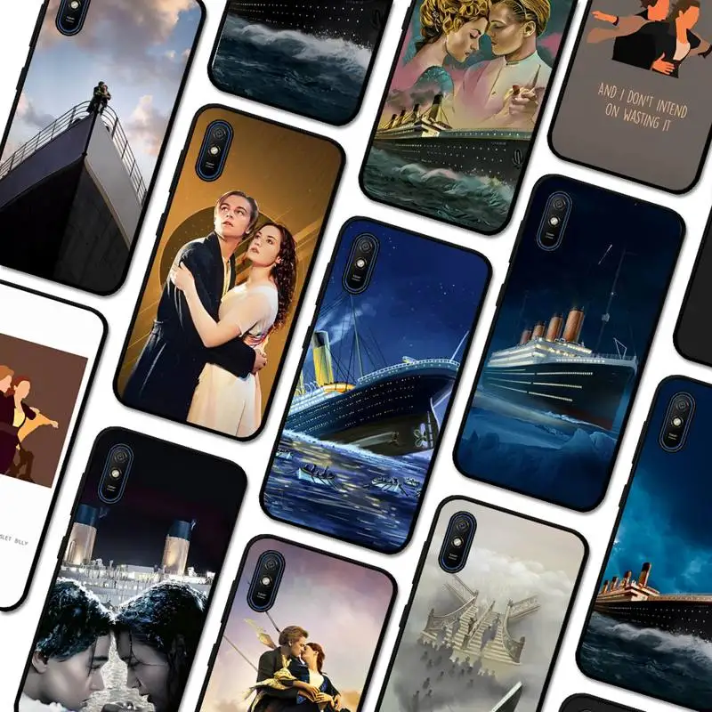 

Disney Titanic Phone Case for Redmi 5 6 7 8 9 A 5plus K20 4X 6 cover