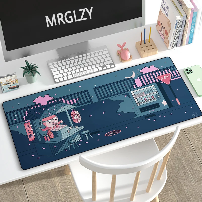 

Drop Shipping Anime Rubber Keyboard Mousepas Cartoon Octopus Kawaii Gaming Mouse Pad Large Desk Mat for Laptop Gamer Pad Carpet