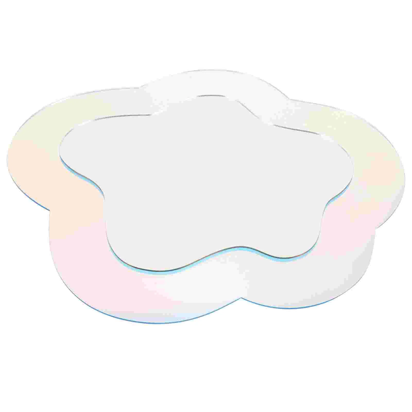 

Wall Mirror Cloud Shaped Mirror Wavy Mirror Colorful Wall Vanity Mirror Wall Decoration Wall Mirror