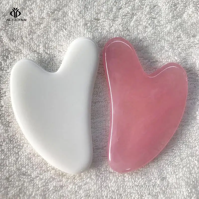 Спа-скребок для массажа лица акупунктура гуаша доска уход за лицом и глазами