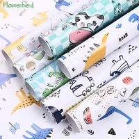 105pcs 50x70cm dinosaur animal gift wrapping paper bakery gift box wrapping paper diy holiday flower boutique wrapping paper